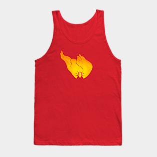 The Fire of Liberty Tank Top